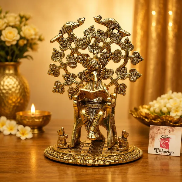 Chhariya_Crafts_Designer_Bhaiya_Bhabhi_Rakhi_Combo_Gift_Set_Jute,_Pearl,_Plastic_(PVC),_Zardosi_Rakhi,_Showpiece,_Lumba,_Chawal_Roli_Pack__Set_(1_Metal_Ganesha_Idol,_1_Chawal_Roli_Pack,_1_Designer_Lumba,_3_Designer_Rakhi)