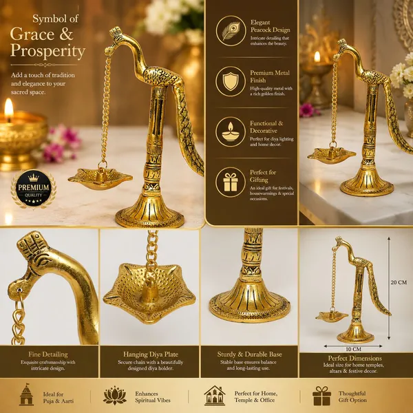 Chhariya_Crafts_Bhaiya_Bhabhi_Bhaiya_Bhabhi_Rakhi_Combo_Gift_Set_Assorted,_Gold_Finish,_Jute,_Pearl,_Plastic_(PVC),_Zardosi_Rakhi,_Showpiece,_Lumba,_Chawal_Roli_Pack__Set_(1_Metal_Diya_Showpieces,_1_Chawal_Roli_Pack,_1_Designer_Lumba,_3_Designer_Rakhi)