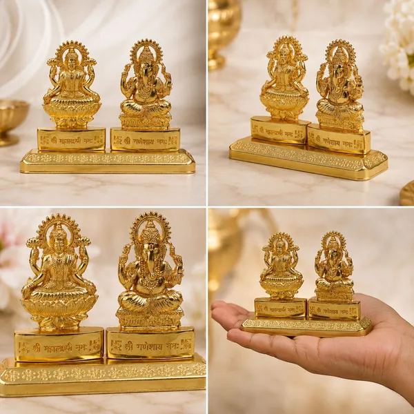 Chhariya_Crafts_Bhaiya_Bhabhi_Bhaiya_Bhabhi_Rakhi_Combo_Gift_Set_Assorted,_Gold_Finish,_Jute,_Pearl,_Plastic_(PVC),_Zardosi_Rakhi,_Showpiece,_Lumba,_Chawal_Roli_Pack__Set_(1_Laxmi_Ganesh_Showpieces,_1_Chawal_Roli_Pack,_1_Designer_Lumba,_3_Designer_Rakhi)