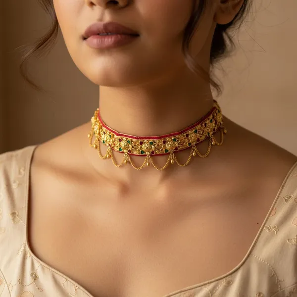 Gold_And_Silver_Premium_Brass_Necklace_Set_For_Women_Pack_Of_2