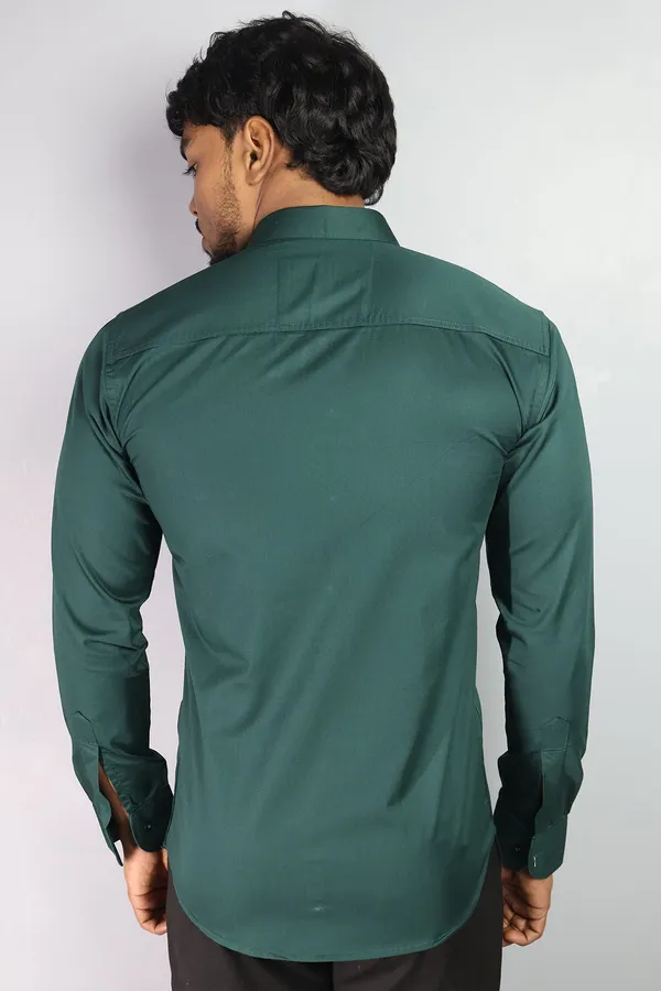 Olive_Slim_Fit_Premium_Casual_Shirt_For_Men
