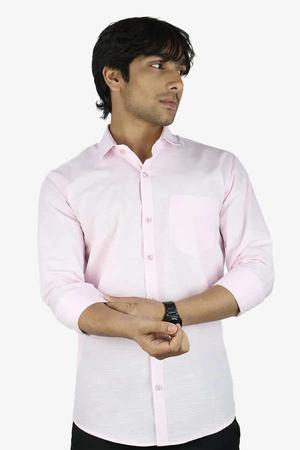 Pink_Slim_Fit_Premium_Casual_Shirt_For_Men