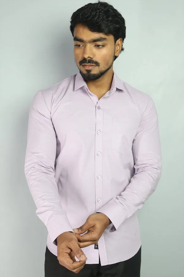 Light_Lavender_Slim_Fit_Premium_Casual_Shirt_For_Men