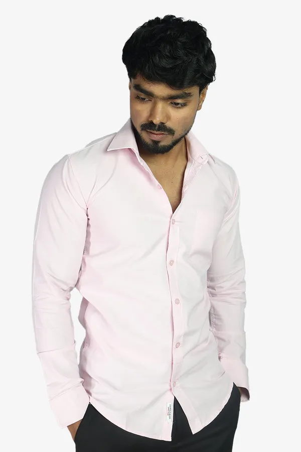 Pink_Slim_Fit_Premium_Casual_Shirt_For_Men
