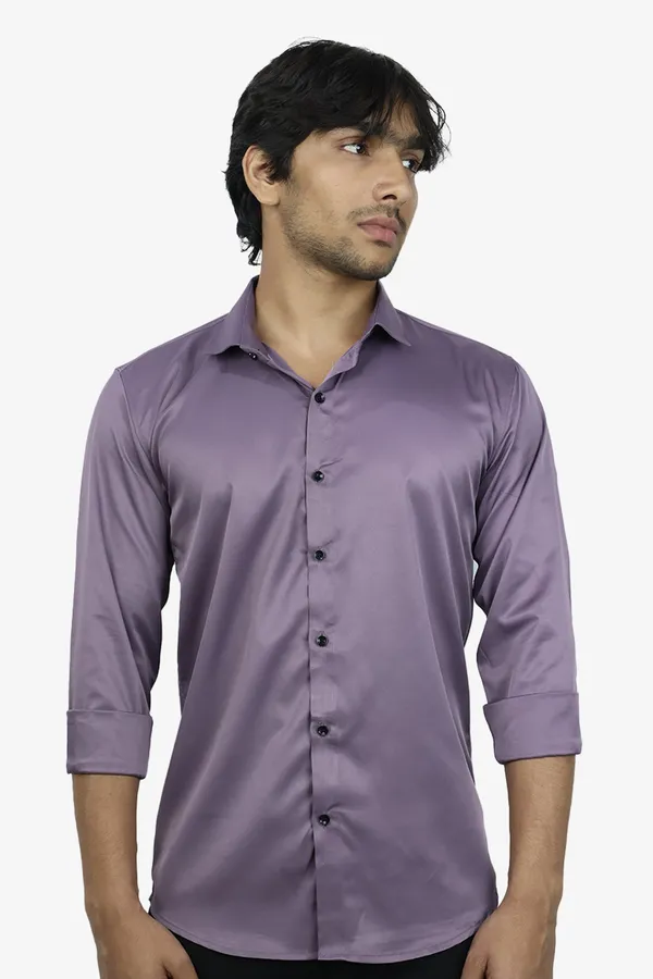 Lavender_Slim_Fit_Premium_Casual_Shirt_For_Men