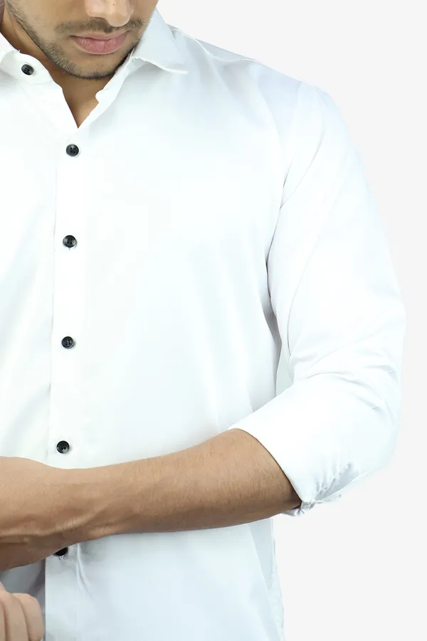 White_Slim_Fit_Premium_Casual_Shirt_For_Men