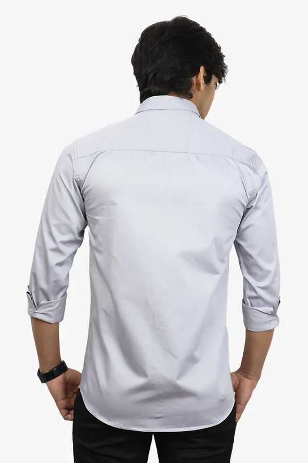 Light_Grey_Slim_Fit_Premium_Casual_Shirt_For_Men