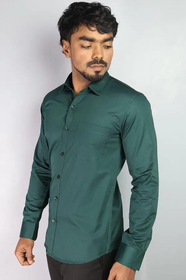Olive_Slim_Fit_Premium_Casual_Shirt_For_Men