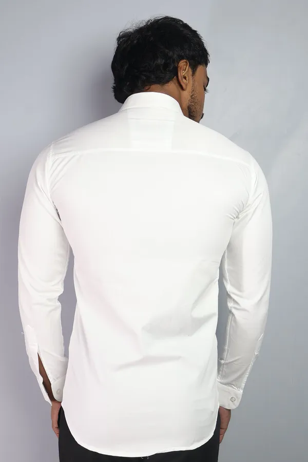 White_Slim_Fit_Premium_Casual_Shirt_For_Men