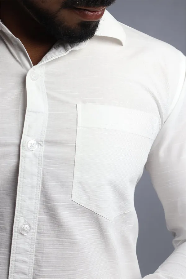 White_Slim_Fit_Premium_Casual_Shirt_For_Men
