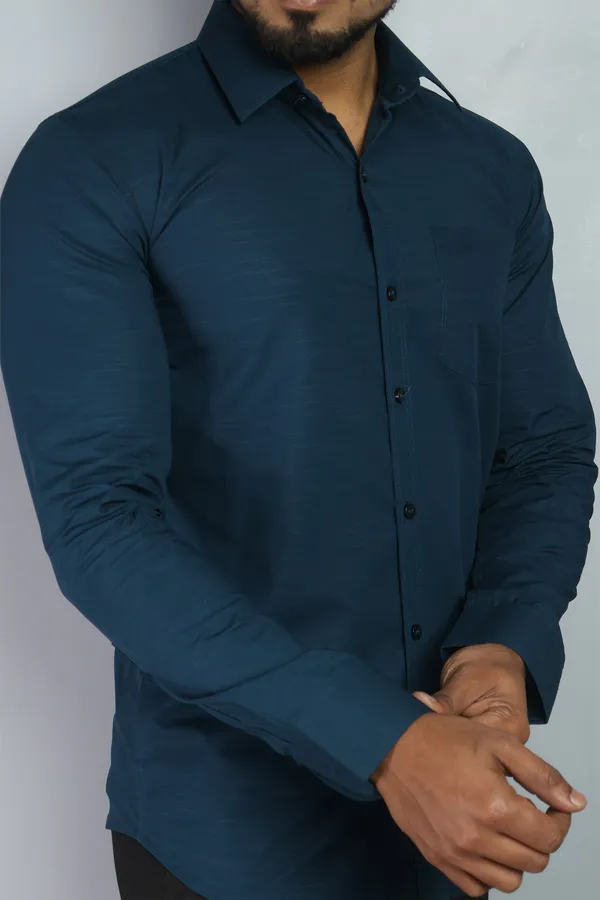 Dark_Peach_Slim_Fit_Premium_Casual_Shirt_For_Men
