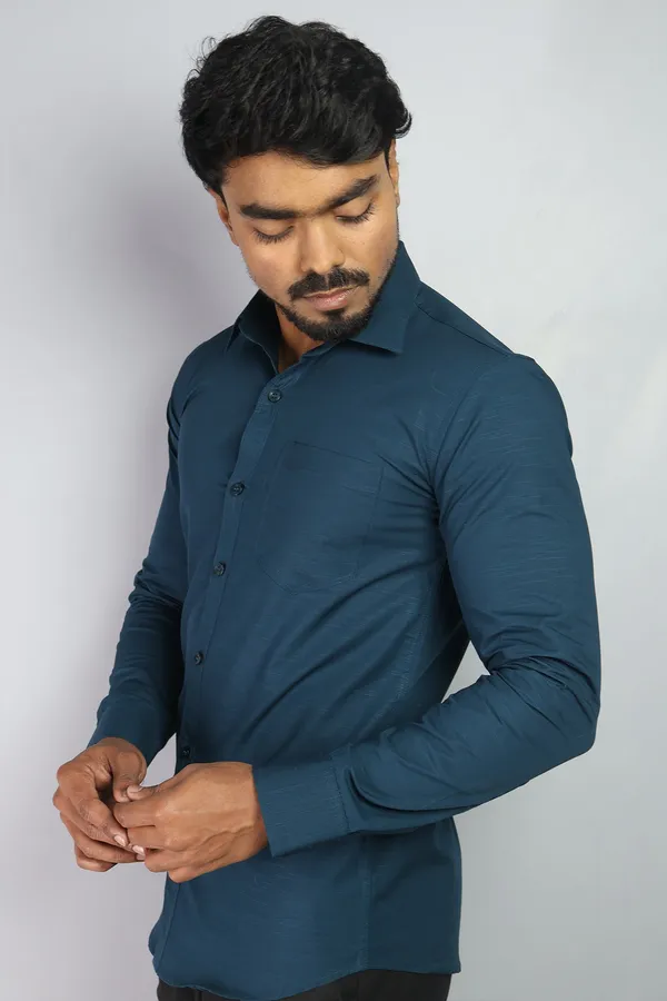Dark_Peach_Slim_Fit_Premium_Casual_Shirt_For_Men