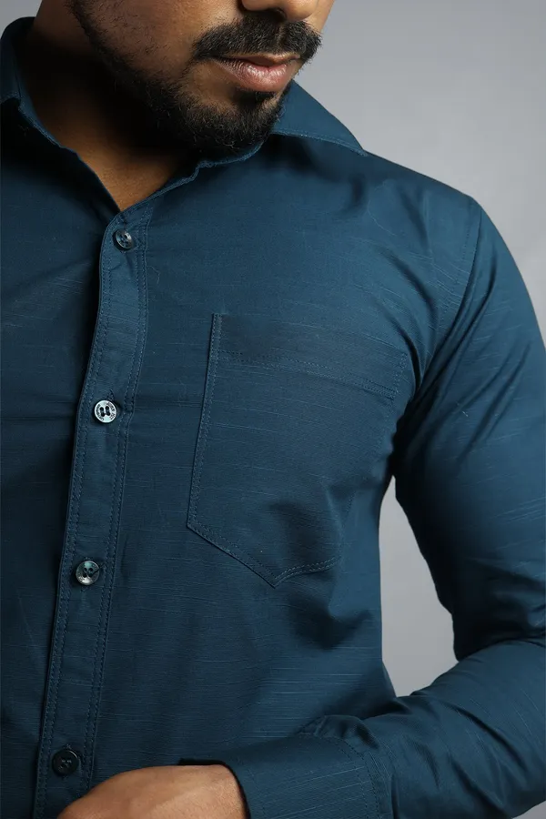 Dark_Peach_Slim_Fit_Premium_Casual_Shirt_For_Men
