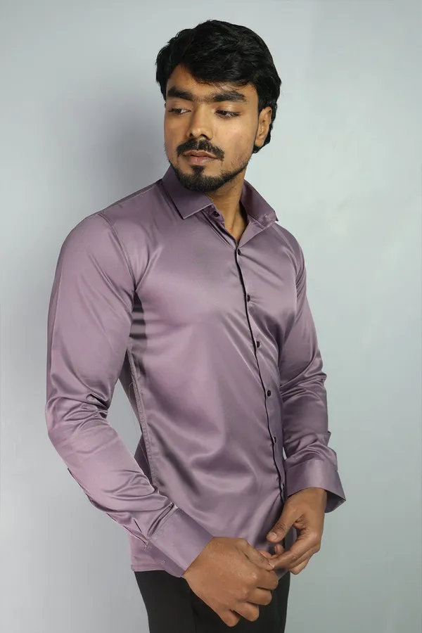 Lavender_Slim_Fit_Premium_Casual_Shirt_For_Men