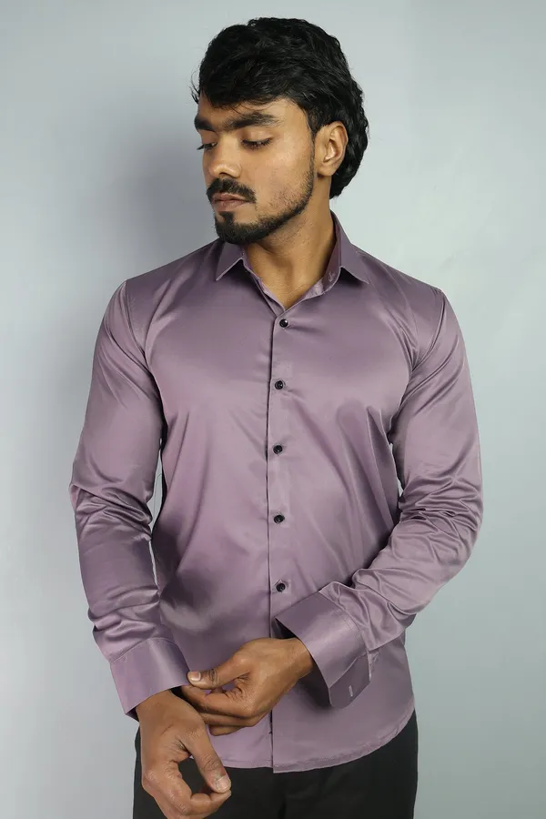Lavender_Slim_Fit_Premium_Casual_Shirt_For_Men