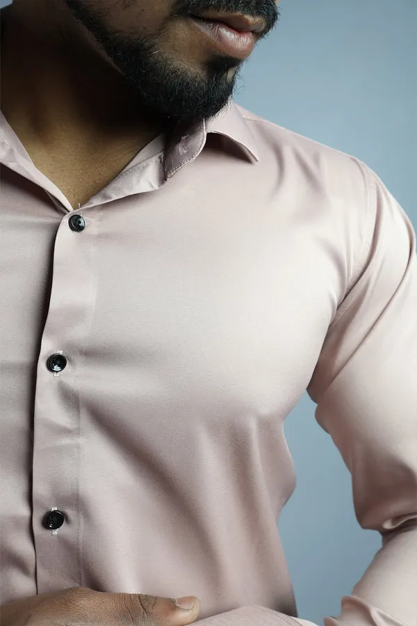 Peach_Slim_Fit_Premium_Casual_Shirt_For_Men