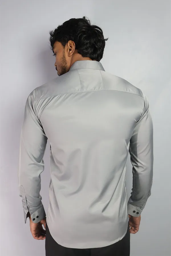 Light_Grey_Slim_Fit_Premium_Casual_Shirt_For_Men