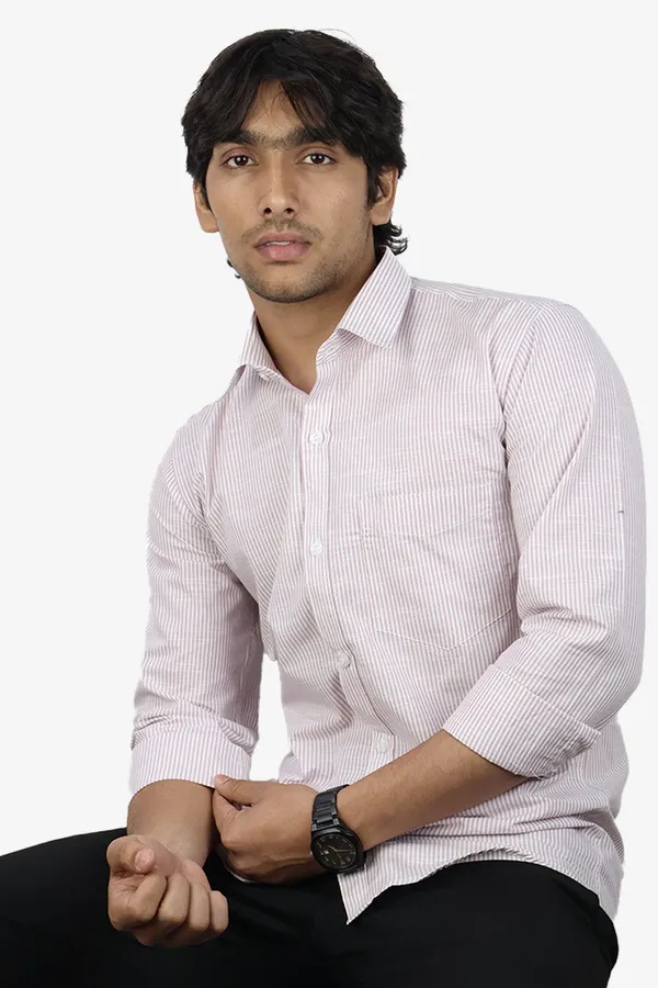 Pink_Slim_Fit_Premium_Casual_Shirt_For_Men