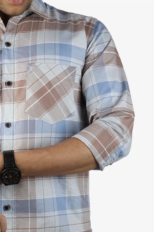 Grey_Slim_Fit_Premium_Casual_Shirt_For_Men