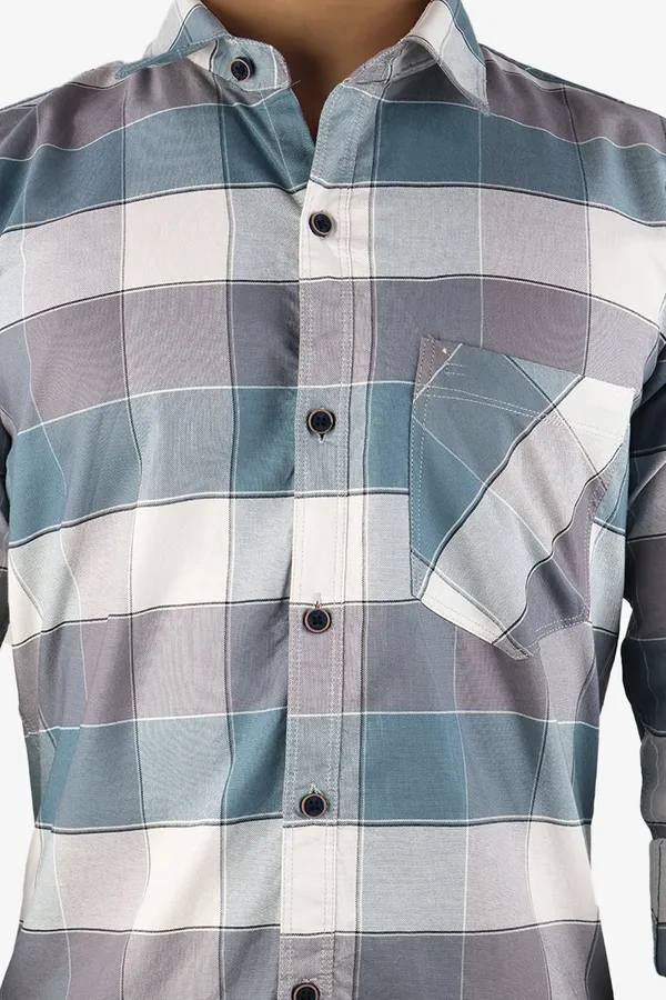 Teal_Slim_Fit_Premium_Casual_Shirt_For_Men