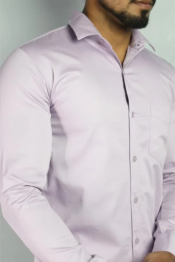 Light_Magenta_Pink_Cotton_Blend_Slim_Fit_Casual_Shirt_Solid_Twill_Full_Sleeve_For_Men