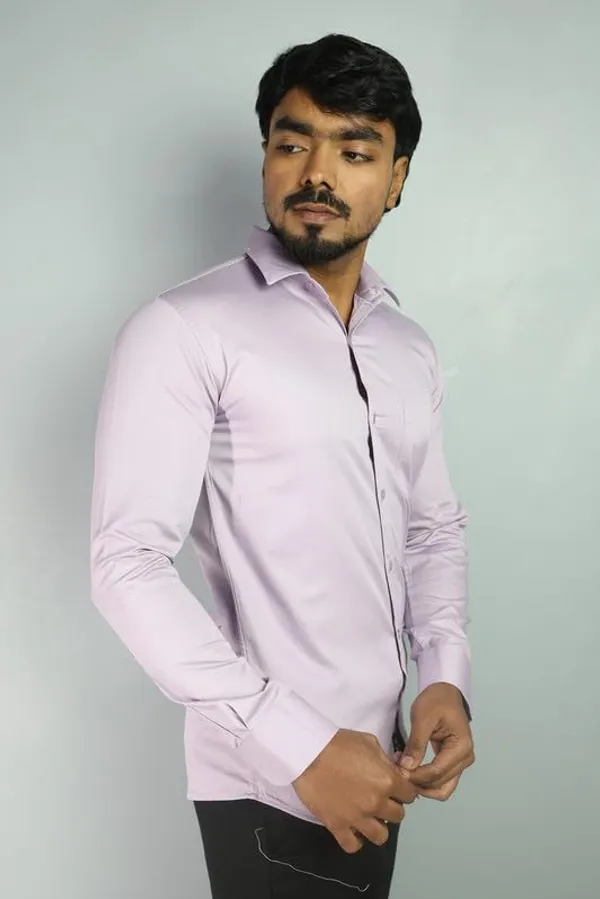 Light_Magenta_Pink_Cotton_Blend_Slim_Fit_Casual_Shirt_Solid_Twill_Full_Sleeve_For_Men