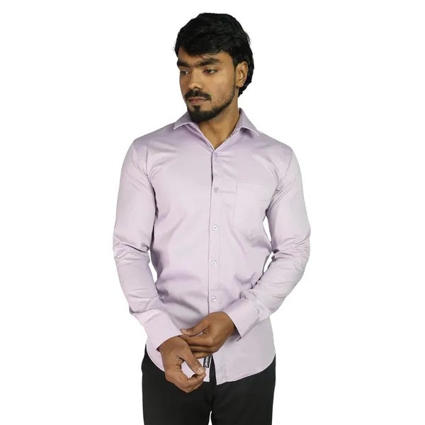 Light_Magenta_Pink_Cotton_Blend_Slim_Fit_Casual_Shirt_Solid_Twill_Full_Sleeve_For_Men