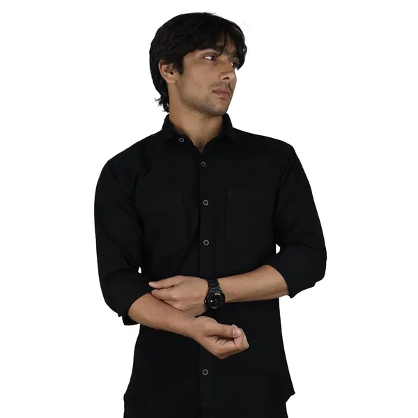 Black_Cotton_Blend_Slim_Fit_Casual_Shirt_Solid_Rfd_Full_Sleeve_For_Men