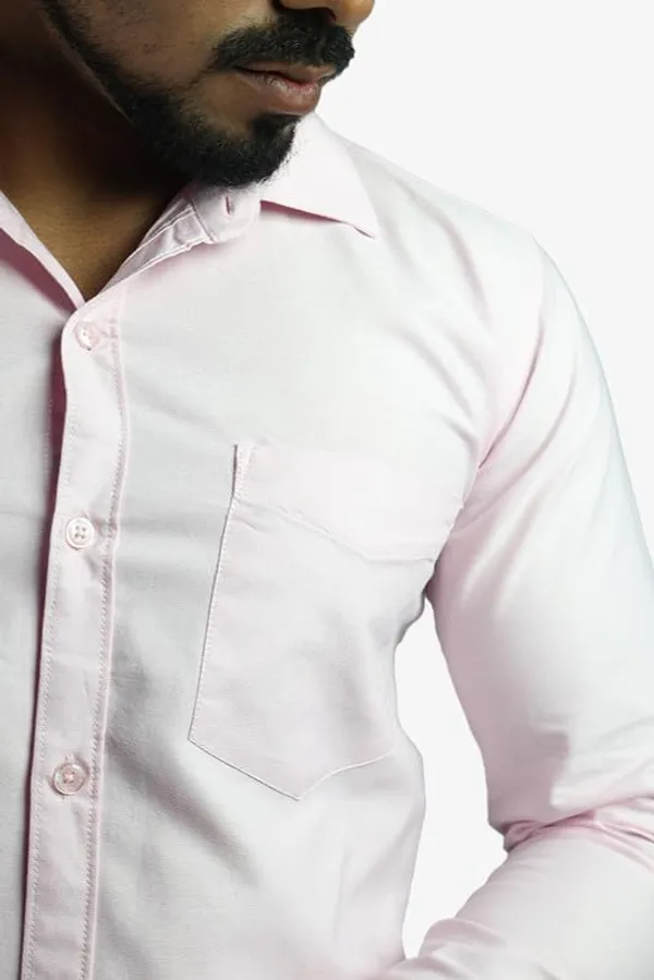 Pink_Cotton_Blend_Slim_Fit_Casual_Shirt_Solid_Oxward_Full_Sleeve_For_Men