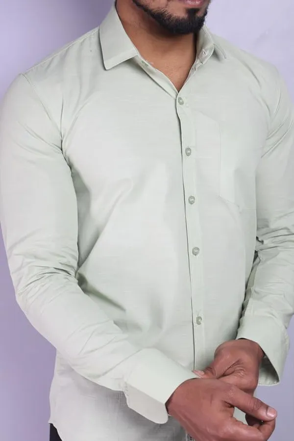 Pista_Cotton_Blend_Slim_Fit_Casual_Shirt_Solid_Linen_Full_Sleeve_For_Men