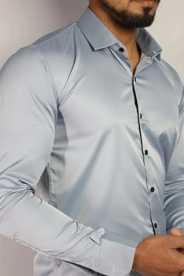 Sky_Blue_Satin_Slim_Fit_Casual_Shirt_Solid_Silk_Full_Sleeve_For_Men