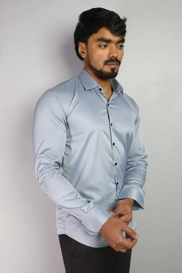 Sky_Blue_Satin_Slim_Fit_Casual_Shirt_Solid_Silk_Full_Sleeve_For_Men