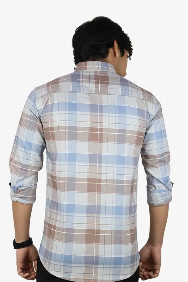 Grey_Blue_Cotton_Blend_Slim_Fit_Casual_Shirt_Checked_Oxward_Check_Full_Sleeve_For_Men