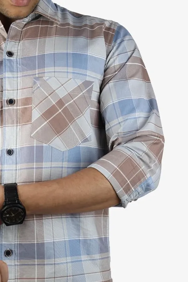 Grey_Blue_Cotton_Blend_Slim_Fit_Casual_Shirt_Checked_Oxward_Check_Full_Sleeve_For_Men
