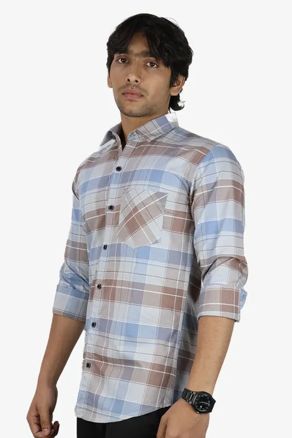 Grey_Blue_Cotton_Blend_Slim_Fit_Casual_Shirt_Checked_Oxward_Check_Full_Sleeve_For_Men