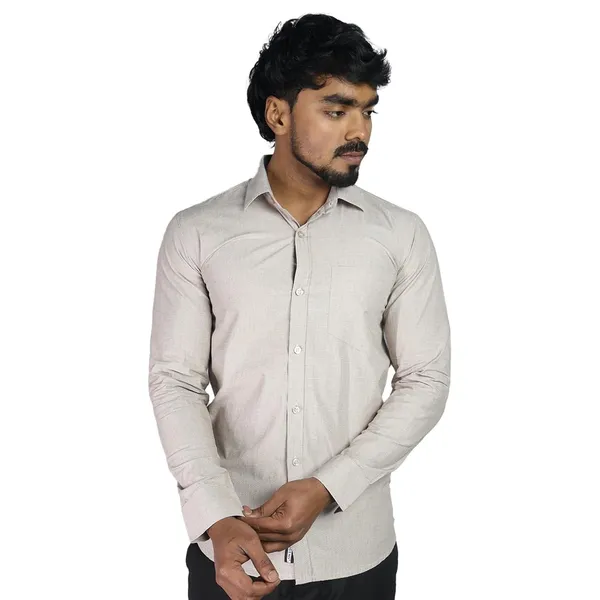 Khaki_Cotton_Blend_Slim_Fit_Casual_Shirt_Solid_Filafil_Full_Sleeve_For_Men