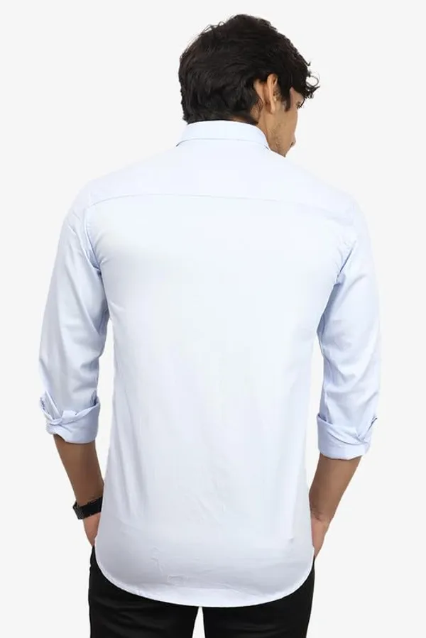 Sky_Blue_Cotton_Blend_Slim_Fit_Casual_Shirt_Solid_Twill_Full_Sleeve_For_Men
