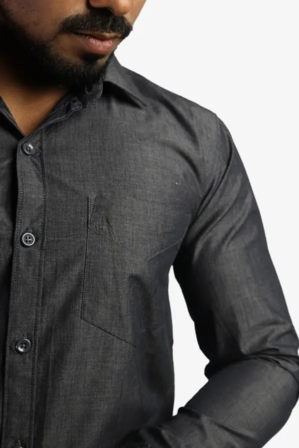 Dark_Grey_Cotton_Blend_Slim_Fit_Casual_Shirt_Solid_Filafil_Full_Sleeve_For_Men