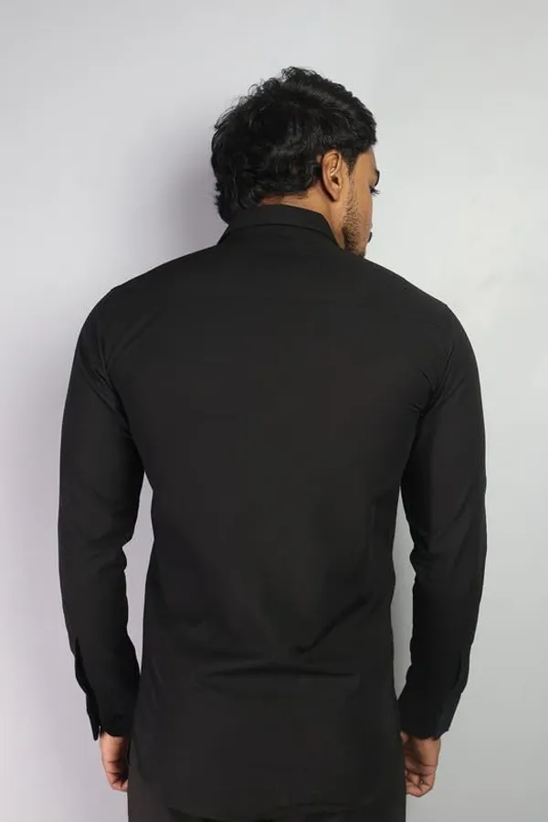 Black_Cotton_Blend_Slim_Fit_Casual_Shirt_Solid_Linen_Full_Sleeve_For_Men