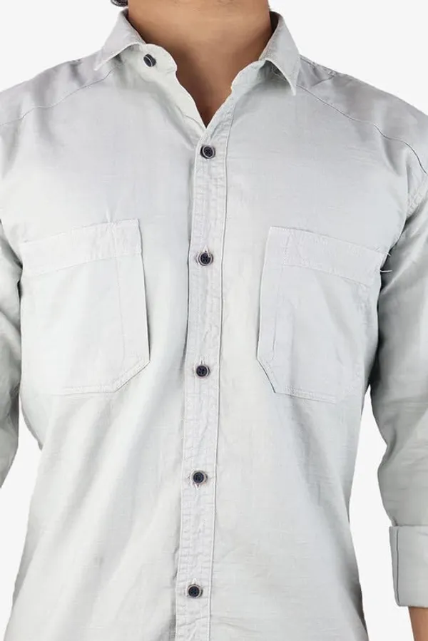 Light_Grey_Cotton_Blend_Slim_Fit_Casual_Shirt_Solid_Rfd_Full_Sleeve_For_Men