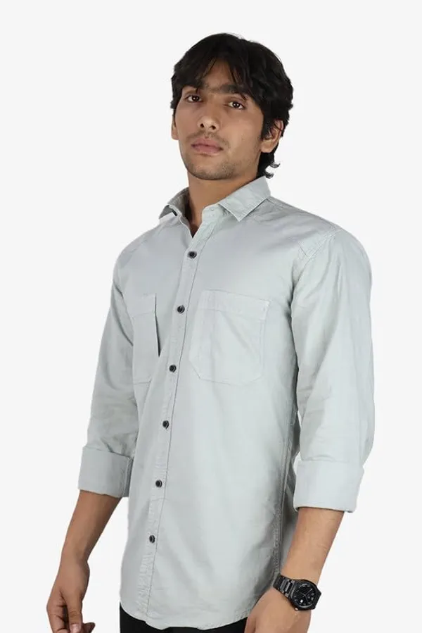 Light_Grey_Cotton_Blend_Slim_Fit_Casual_Shirt_Solid_Rfd_Full_Sleeve_For_Men