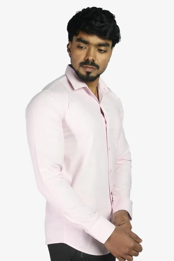 Pink_Cotton_Blend_Slim_Fit_Casual_Shirt_Solid_Oxward_Full_Sleeve_For_Men