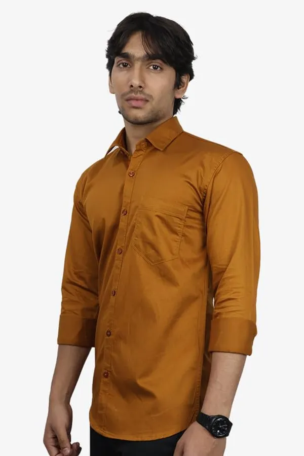 Light_Magenta_Pink_Cotton_Blend_Slim_Fit_Casual_Shirt_Solid_Twill_Full_Sleeve_For_Men