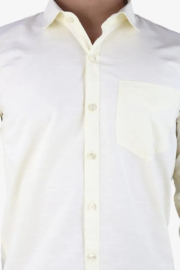 Lemon_Cotton_Blend_Slim_Fit_Casual_Shirt_Solid_Linen_Full_Sleeve_For_Men