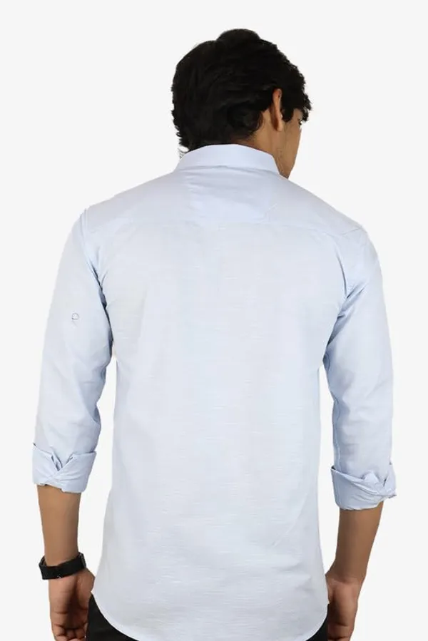 Skyblue_Cotton_Blend_Slim_Fit_Casual_Shirt_Solid_Linen_Full_Sleeve_For_Men