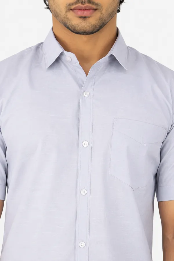 LINPH_GREY_|_SLIM_FIT_PREMIUM_POLO_NECK_CASUAL_SHIRT_|_ORIGENS