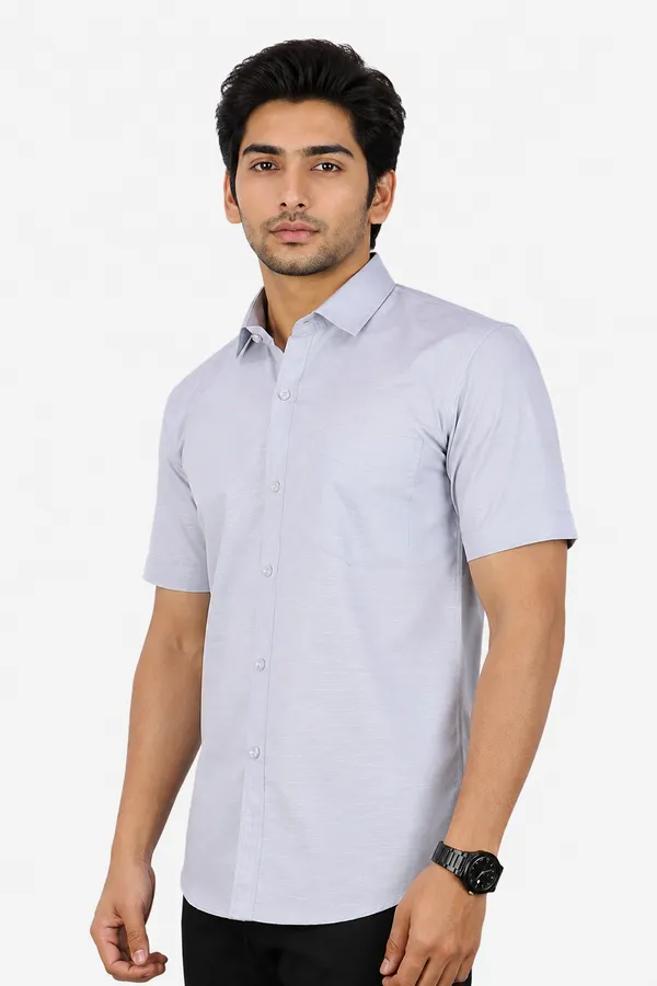 LINPH_GREY_|_SLIM_FIT_PREMIUM_POLO_NECK_CASUAL_SHIRT_|_ORIGENS