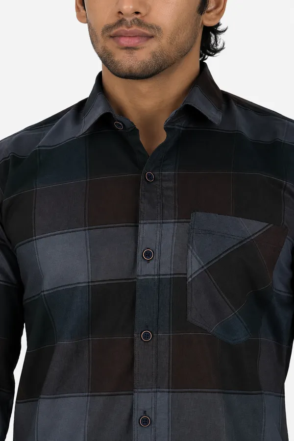 Browndark_Cotton_Blend_Slim_Fit_Casual_Shirt_Checked_Oxward_Check_Full_Sleeve_For_Men