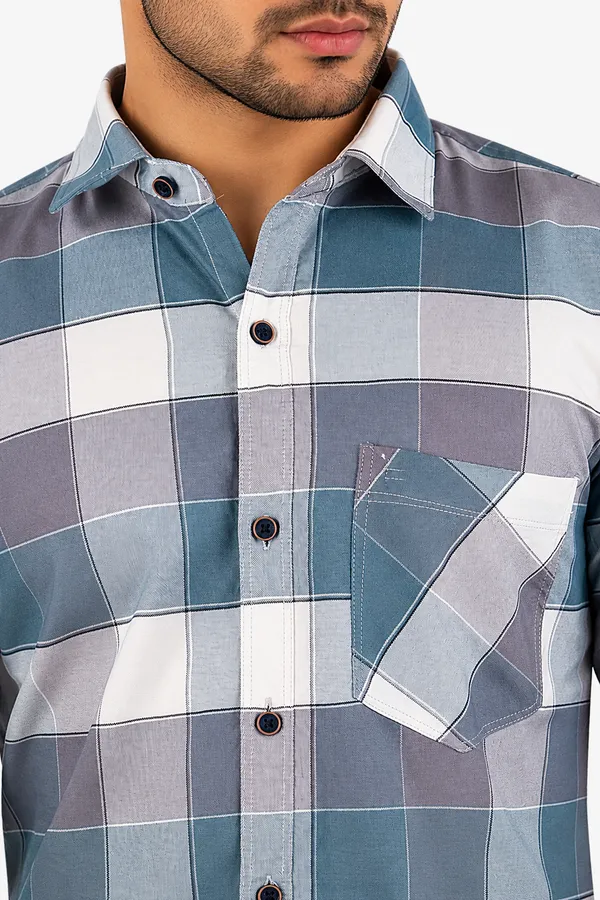 Teal_Purple_Cotton_Blend_Slim_Fit_Casual_Shirt_Checked_Oxward_Check_Full_Sleeve_For_Men