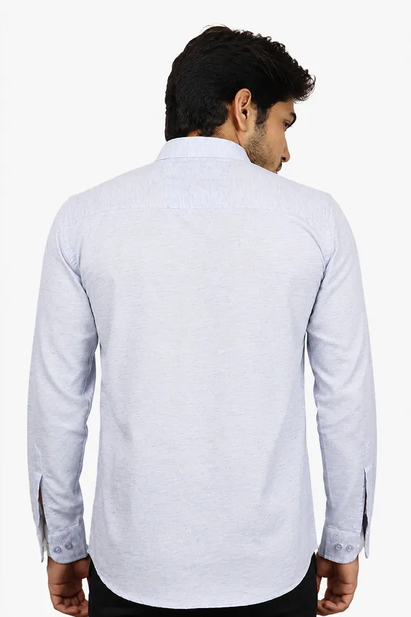 Skyblue_Cotton_Blend_Slim_Fit_Casual_Shirt_Solid_Khadi_Full_Sleeve_For_Men
